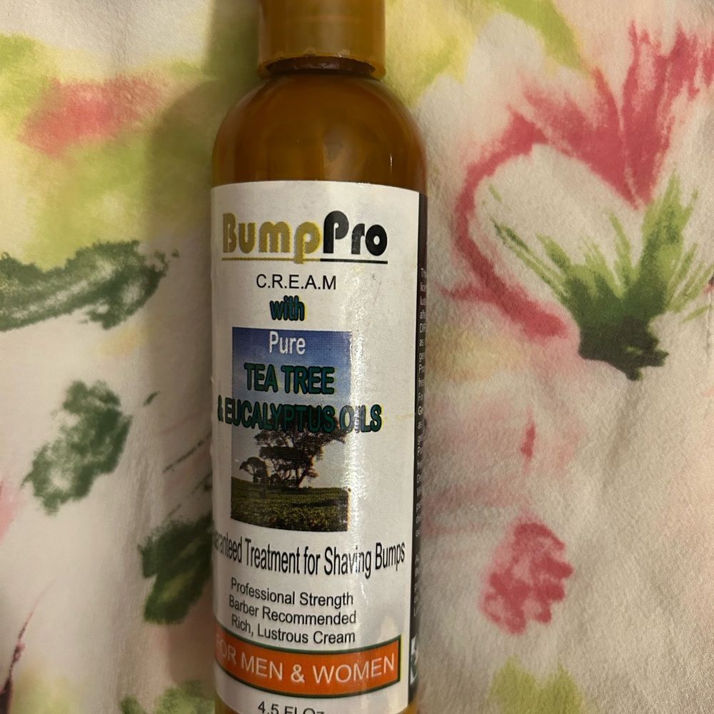 🎁Bump Pro C.R.E.A.M. Shaving Treatment - Brown For Men and Women 4.5Fl OZ💥